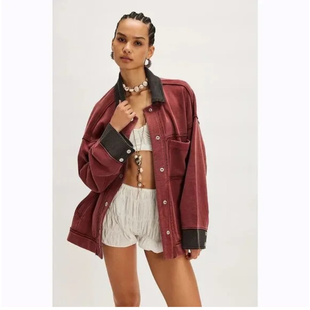 Free People We The Free Cabin Chore Jacket